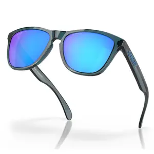 Imagem 4 de Óculos Oakley Frogskins Preto Cristal - com Lente Azul Polarizada (Prizm)