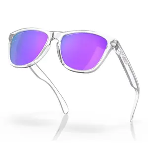 Imagem 4 de Óculos Oakley Frogskins Transparente - com Lente Violeta (Prizm)