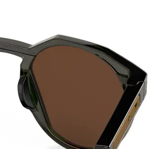 Imagem 9 de Óculos Oakley HSTN Verde Oliva - com Lente Marrom Polarizada (Prizm)