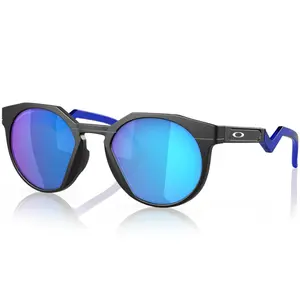 Óculos Oakley HSTN Preto Fosco - com Lente Azul Polarizada (Prizm)