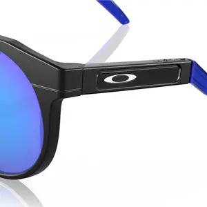Imagem 7 de Óculos Oakley HSTN Preto Fosco - com Lente Azul Polarizada (Prizm)