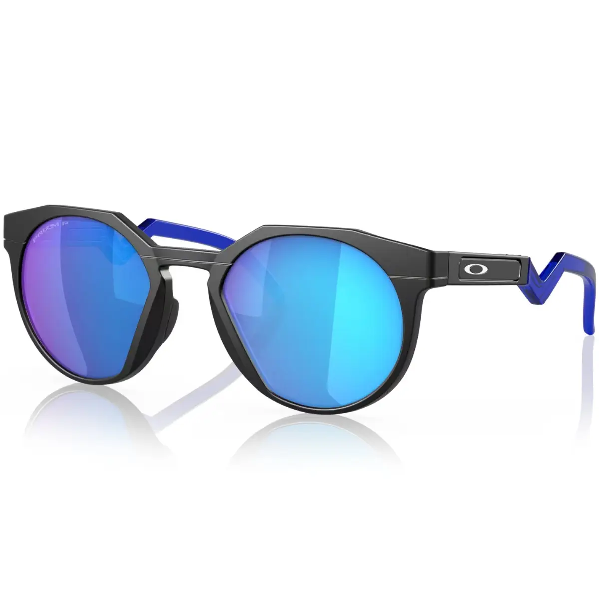 Óculos Oakley HSTN Preto Fosco - com Lente Azul Polarizada (Prizm