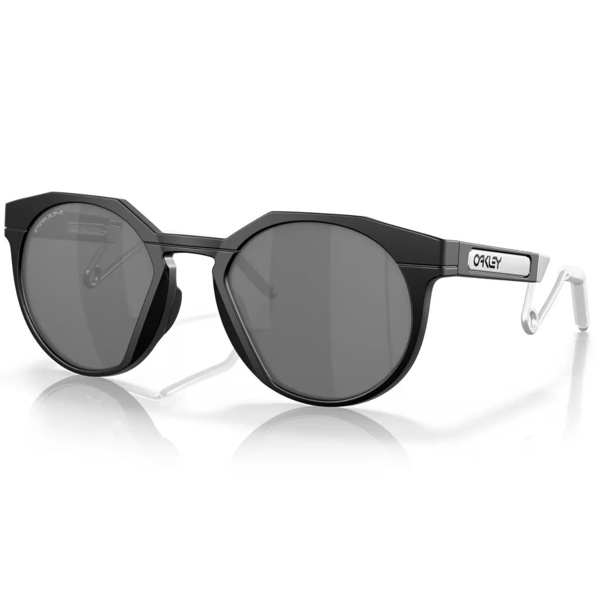Óculos Oakley HSTN Metal Preto Fosco - com Lente Fumê (Prizm