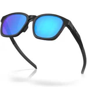Imagem 4 de Óculos Oakley Shackle Preto Fosco - com Lente Azul (Prizm)