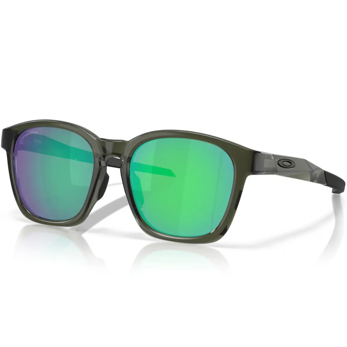 Óculos Oakley Shackle Verde Oliva - com Lente Verde/Roxa (Prizm