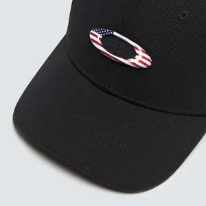 Imagem 3 de Boné Oakley Tincan - Preto/American Flag