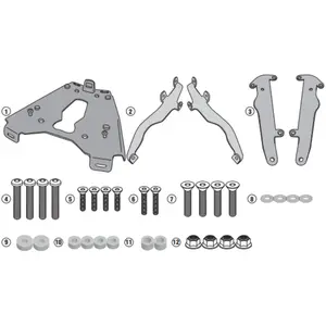 Imagem 2 de Rack Givi SRA5127 para BMW  F750GS/F850GS 2018-2021