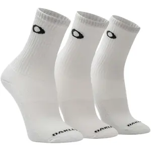 Meia Oakley Essential Crew Sock - Branco (3 Pares)