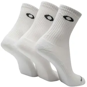 Imagem 2 de Meia Oakley Essential Crew Sock - Branco (3 Pares)