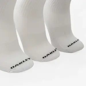 Imagem 3 de Meia Oakley Essential Crew Sock - Branco (3 Pares)