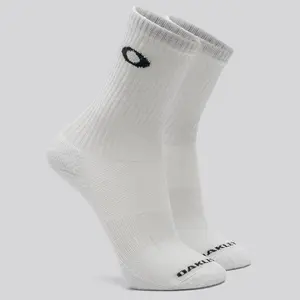 Imagem 4 de Meia Oakley Essential Crew Sock - Branco (3 Pares)