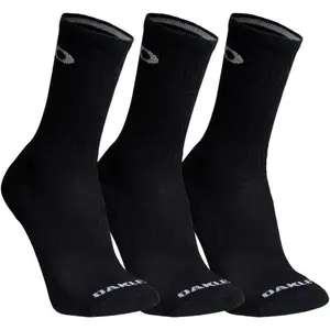Meia Oakley Essential Crew Sock - Preto (3 Pares)