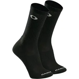 Imagem 2 de Meia Oakley Essential Crew Sock - Preto (3 Pares)