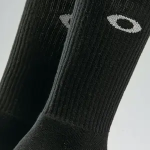 Imagem 4 de Meia Oakley Essential Crew Sock - Preto (3 Pares)