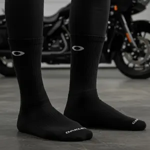 Imagem 7 de Meia Oakley Essential Crew Sock - Preto (3 Pares)