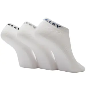 Imagem 3 de Meia Oakley Bark Low Quarter - Branco (3 Pares)