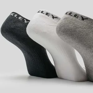 Imagem 4 de Meia Oakley Bark Low Quarter - Sortido (3 Pares)
