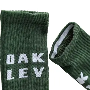 Imagem 3 de Meia Oakley Bark Crew Sock - Verde