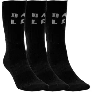 Meia Oakley Bark Crew Sock - Preto (3 Pares)