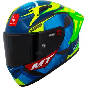 Imagem 3 de Capacete MT KRE+S Diogo Moreira A7 Carbon - Azul
