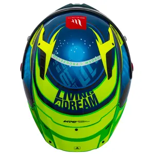 Imagem 6 de Capacete MT KRE+S Diogo Moreira A7 Carbon - Azul