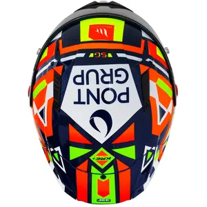 Imagem 6 de Capacete MT KRE+S Sergio Garcia 2023 A3 Carbon - Laranja