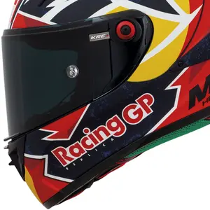 Imagem 2 de Capacete MT KRE+S Pedro Acosta 2023 A7 Carbon - Azul Fosco