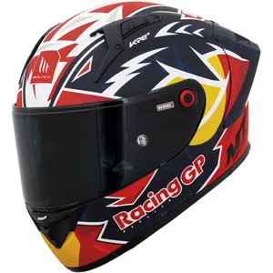 Imagem 3 de Capacete MT KRE+S Pedro Acosta 2023 A7 Carbon - Azul Fosco