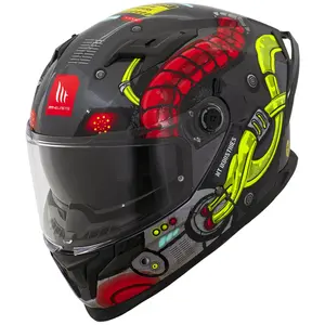 Imagem 3 de Capacete MT Braker SV Bersin A3 - Cinza