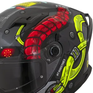 Imagem 4 de Capacete MT Braker SV Bersin A3 - Cinza