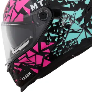 Imagem 2 de Capacete MT Braker SV Crash B8 - Preto