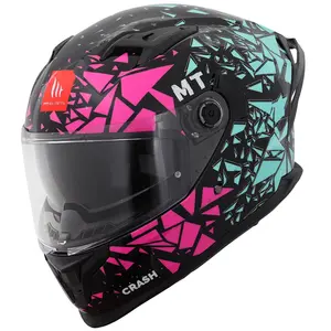Imagem 4 de Capacete MT Braker SV Crash B8 - Preto