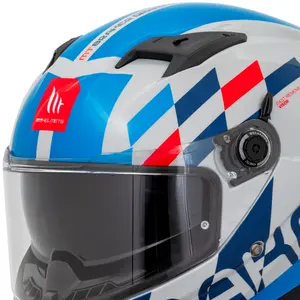 Imagem 4 de Capacete MT Braker SV Foster C7 - Azul