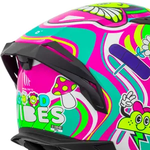 Imagem 5 de Capacete MT Braker SV Trip C8 - Rosa
