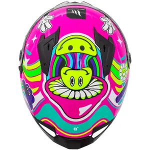 Imagem 6 de Capacete MT Braker SV Trip C8 - Rosa