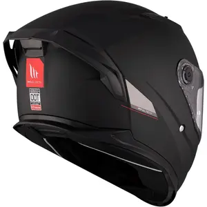 Imagem 7 de Capacete MT Braker SV Solid A1 - Preto Fosco