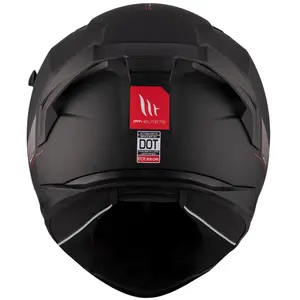 Imagem 8 de Capacete MT Braker SV Solid A1 - Preto Fosco