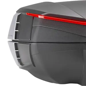 Imagem 2 de Baú / Bauleto Givi V49N Air Monokey Preto/Vermelho - 49 Litros