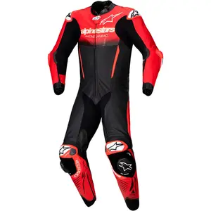 Imagem 1 de Macacão Alpinestars GP R7 1 Peça - Preto/Vermelho/Branco