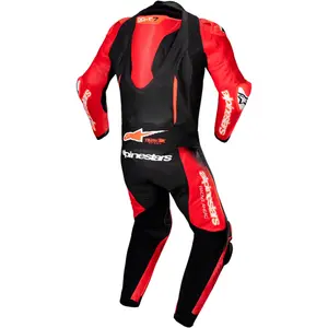 Imagem 2 de Macacão Alpinestars GP R7 1 Peça - Preto/Vermelho/Branco