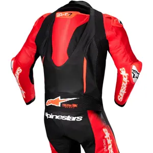 Imagem 5 de Macacão Alpinestars GP R7 1 Peça - Preto/Vermelho/Branco