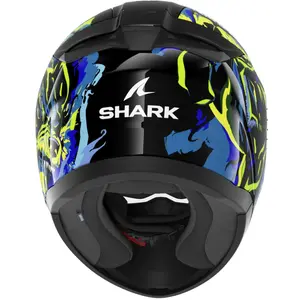 Imagem 5 de Capacete Shark Ridill 2 Raging Beast INM KBG - Preto/Azul/Verde