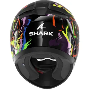 Imagem 5 de Capacete Shark Ridill 2 Raging Beast INM KVY - Preto/Roxo/Amarelo