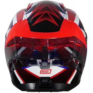 Imagem 6 de Capacete Origine Pista American Flag - Vermelho/Preto/Azul