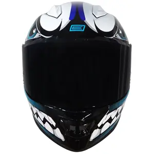 Imagem 5 de Capacete Origine Pista Joker - Azul/Preto