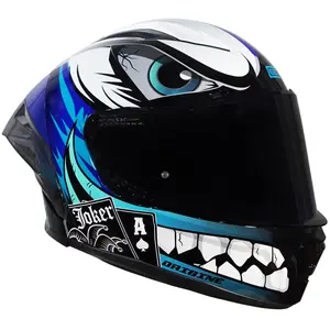 Imagem 4 de Capacete Origine Pista Joker - Azul/Preto