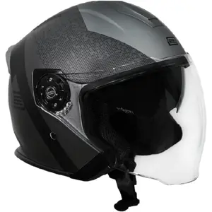 Imagem 3 de Capacete Origine Palio 2.0 Hyper - Preto/Titânio Fosco