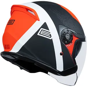 Imagem 7 de Capacete Origine Palio 2.0 Hyper - Preto/Vermelho Fluor Fosco