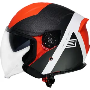 Imagem 3 de Capacete Origine Palio 2.0 Hyper - Preto/Vermelho Fluor Fosco