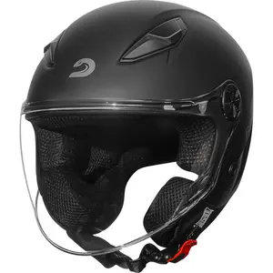 Imagem 3 de Capacete Race Tech Play Monocolor - Preto Fosco (Aberto)